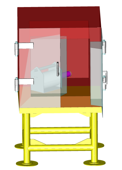 Low-background chamber